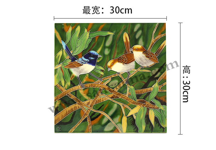 家居装饰动物瓷板画 家居装饰动物瓷板画